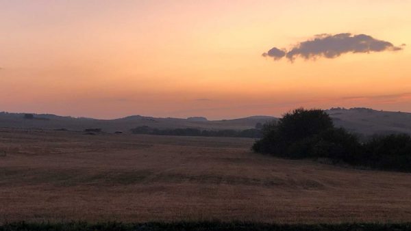 Sonnenuntergang im Sauerland